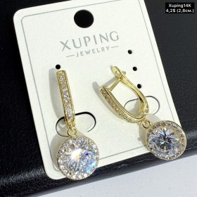 Сережки Xuping14К 10821 (2.8см.)